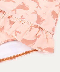 Thumbnail for Recycled Long Sleeve Swimsuit -  Whale Print