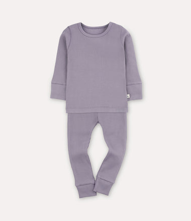 Organic Rib Set - Lilac Mist