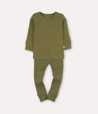 Organic Rib Set - Olive