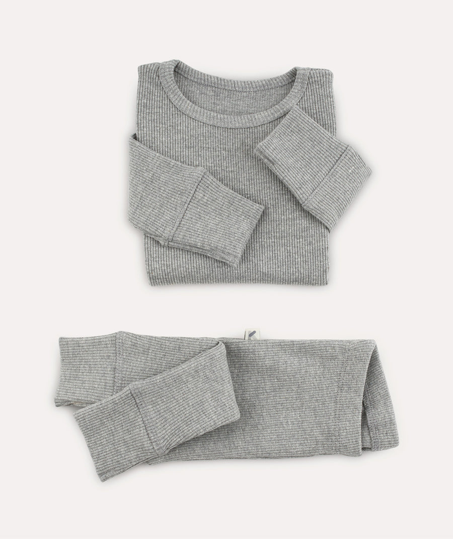 Organic Rib Set - Grey Marl
