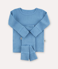 Thumbnail for Organic Rib Set - Sea Blue