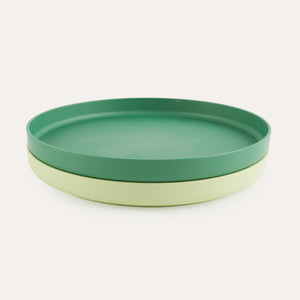 2 Pack Eco Plates - Green