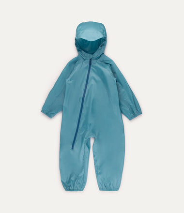 Packaway Rain Suit - Blue  Delphinium