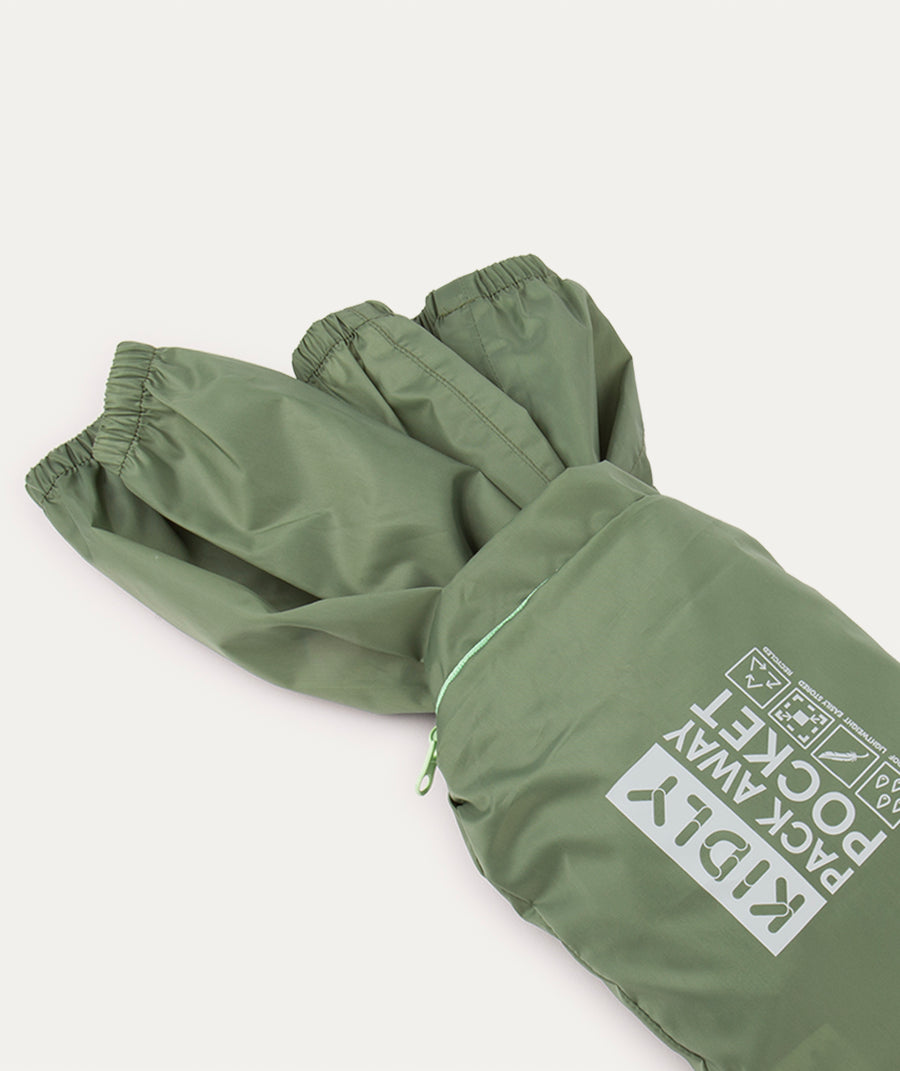 Packaway Rain Suit - Green  Dill