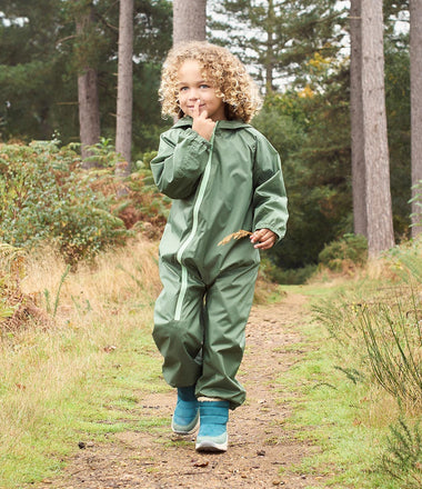 Packaway Rain Suit - Green  Dill
