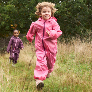 Packaway Rain Suit - Pink  Confetti