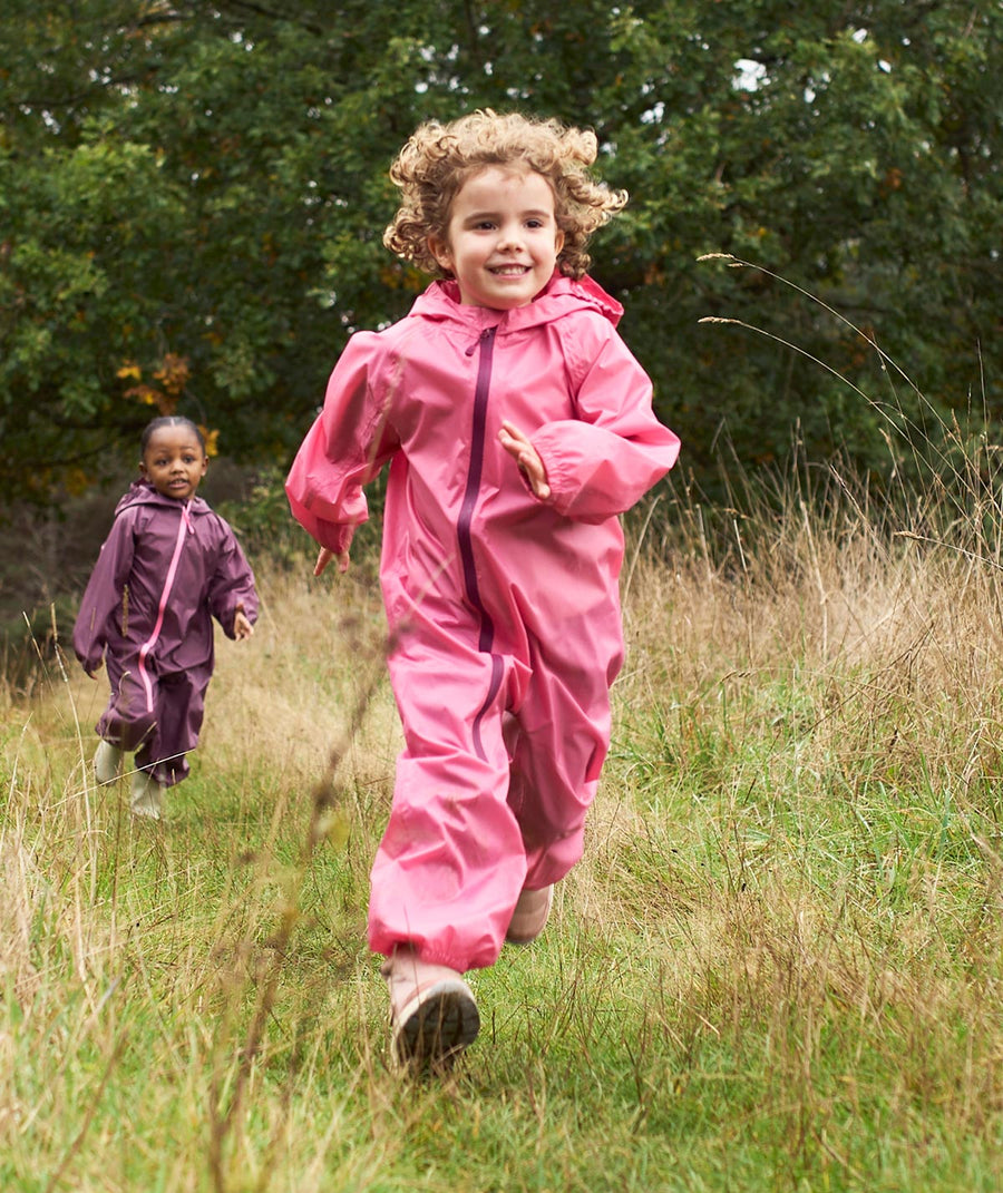 Packaway Rain Suit - Pink  Confetti