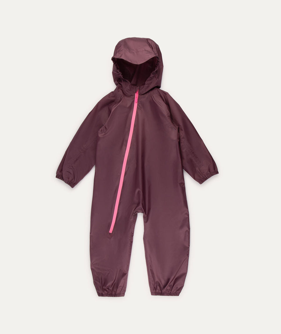 Packaway Rain Suit - Purple  Plum