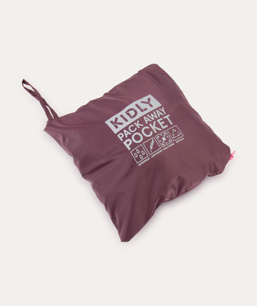Packaway Rain Suit - Purple  Plum