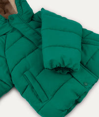 Thumbnail for Quilted Recycled Jacket - Green  Alpine