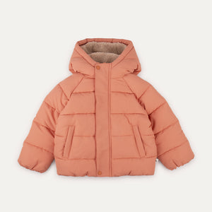 Quilted Recycled Jacket - Orange  Pheasant