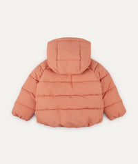 Thumbnail for Quilted Recycled Jacket - Orange  Pheasant