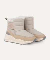 Thumbnail for Quilted Snow Boot - Neutral  Winter White