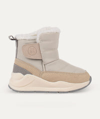 Thumbnail for Quilted Snow Boot - Neutral  Winter White