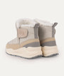 Quilted Snow Boot - Neutral  Winter White
