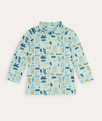 Thumbnail for Recycled Rash Vest - Blue