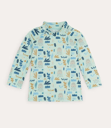 Recycled Rash Vest - Blue