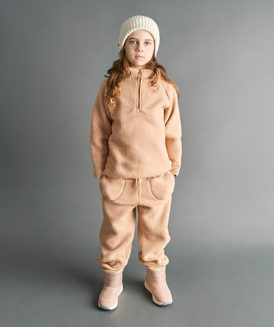 Sherpa Jogger - Pink Brush Pink