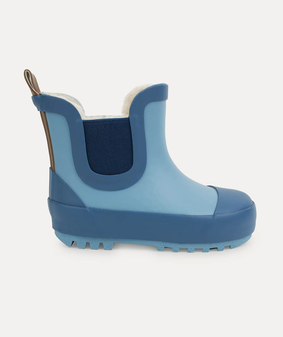 Short Rain Boot - Cornflower/ Bark Mix