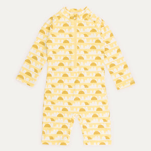 3/4 Sleeve Sunsuit -  Sunshine Print