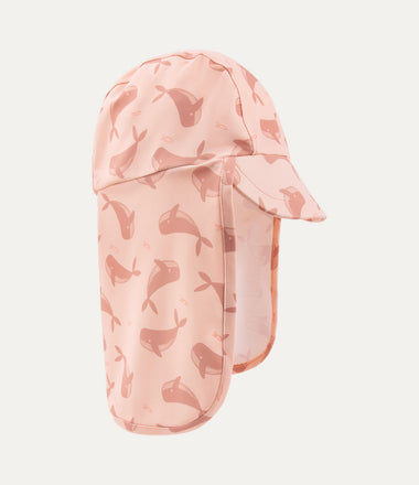 Recycled Sun Hat -  Whale Print
