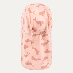 Recycled Sun Hat -  Whale Print