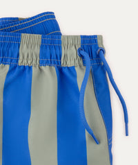 Thumbnail for Recycled Swim Shorts -  Blue Stripe