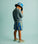 Recycled Swim Shorts -  Blue Stripe