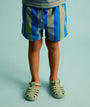 Recycled Swim Shorts -  Blue Stripe
