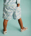 Recycled Swim Shorts -  Bubbles Whale Print