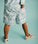 Recycled Swim Shorts -  Bubbles Whale Print