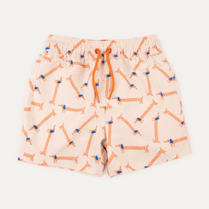 Recycled Swim Shorts -  Sausage Dog