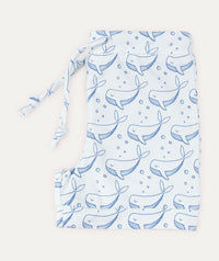 Thumbnail for Recycled Swim Trunks -  Bubbles Whale Print