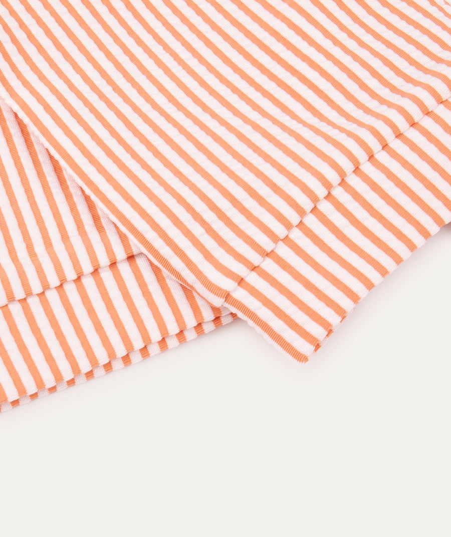 Seersucker Trunk -  Coral Seersucker