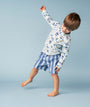 Recycled Rash Vest - Blue