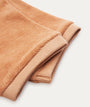 Towelling Short Sleeve Sweatshirt - Biscuit