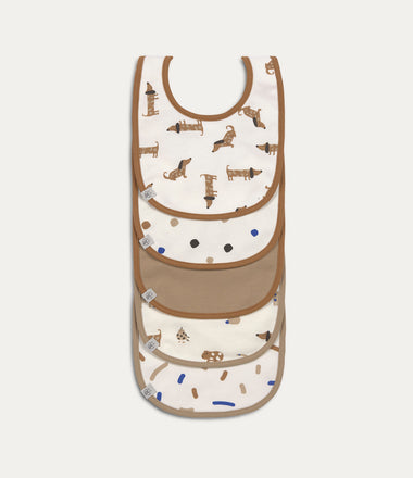5 Pack Value Pack Bibs - Neutral