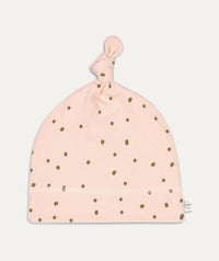 Thumbnail for Interlock Beanie - Dots Powder Pink