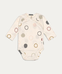 Thumbnail for Long Sleeve Bodysuit - Circles Off-white