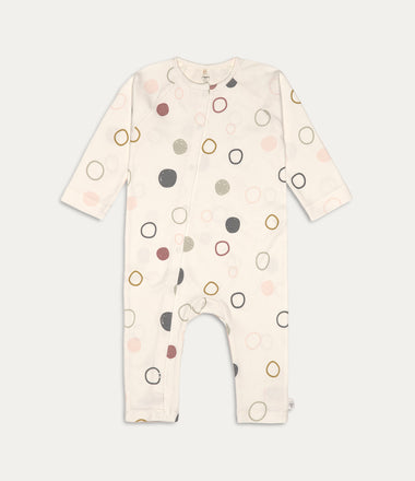 Pyjamas without Feet - Circles Off-white
