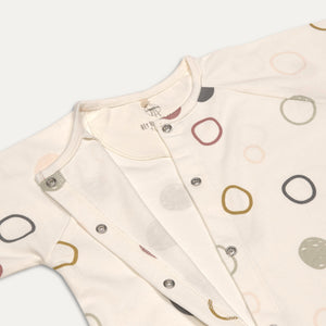 Pyjamas without Feet - Circles Off-white