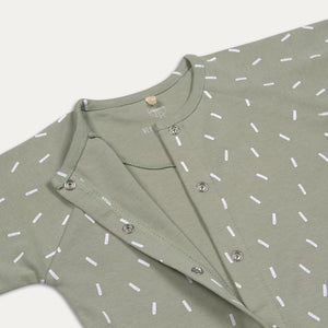 Pyjamas without Feet - Speckles Olive