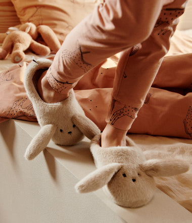 Aviaja Rabbit Slippers - Mist
