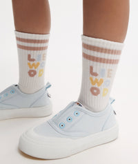 Thumbnail for Annette Socks 2 Pack - Light Apricot / Creme De La Creme