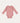 Thumbnail for Bodysuit Wrap Long Sleeves Rib - Vintage Pink
