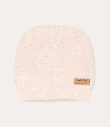 Knitted Baby Cap - Pink