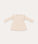 Knitted Dress Long Sleeves Ruffles - Sand