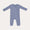 One Piece Wrap Suit Rib - Blue