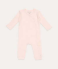 Thumbnail for One Piece Wrap Suit Rib - Pink