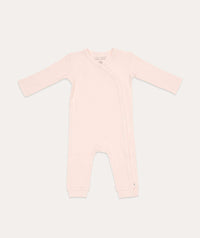 Thumbnail for One Piece Wrap Suit Rib - Pink